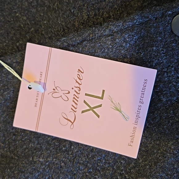 Lumister bomber jacket, black, size XL, NWT - Picture 6 of 9